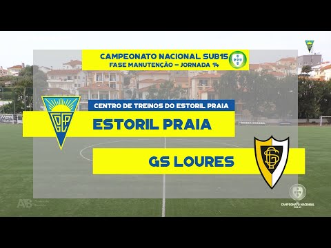 Estoril Praia vs GS Loures | 14ª Jornada Fase Manutenção Nacional Sub-15 2021-22