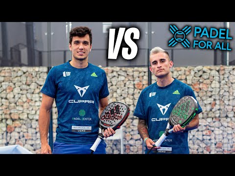 ALE GALÁN reta 1VS1 a DELANTERO09 - Partido de Pádel *Tie Break*