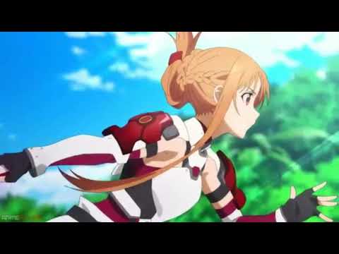 Kirito y Asuna- Momento Epico de SAO Alicization