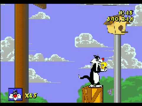 Sylvester And Tweety In Cagey Capers Megadrive