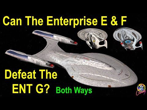 USS Enterprise E & F VS USS Enterprise G (Eclipse Class) - Star Trek Starship Battles
