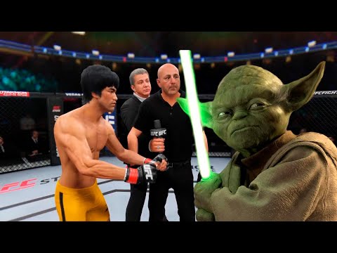 UFC 4 | Bruce Lee vs. Master Yoda (EA Sports UFC 4)