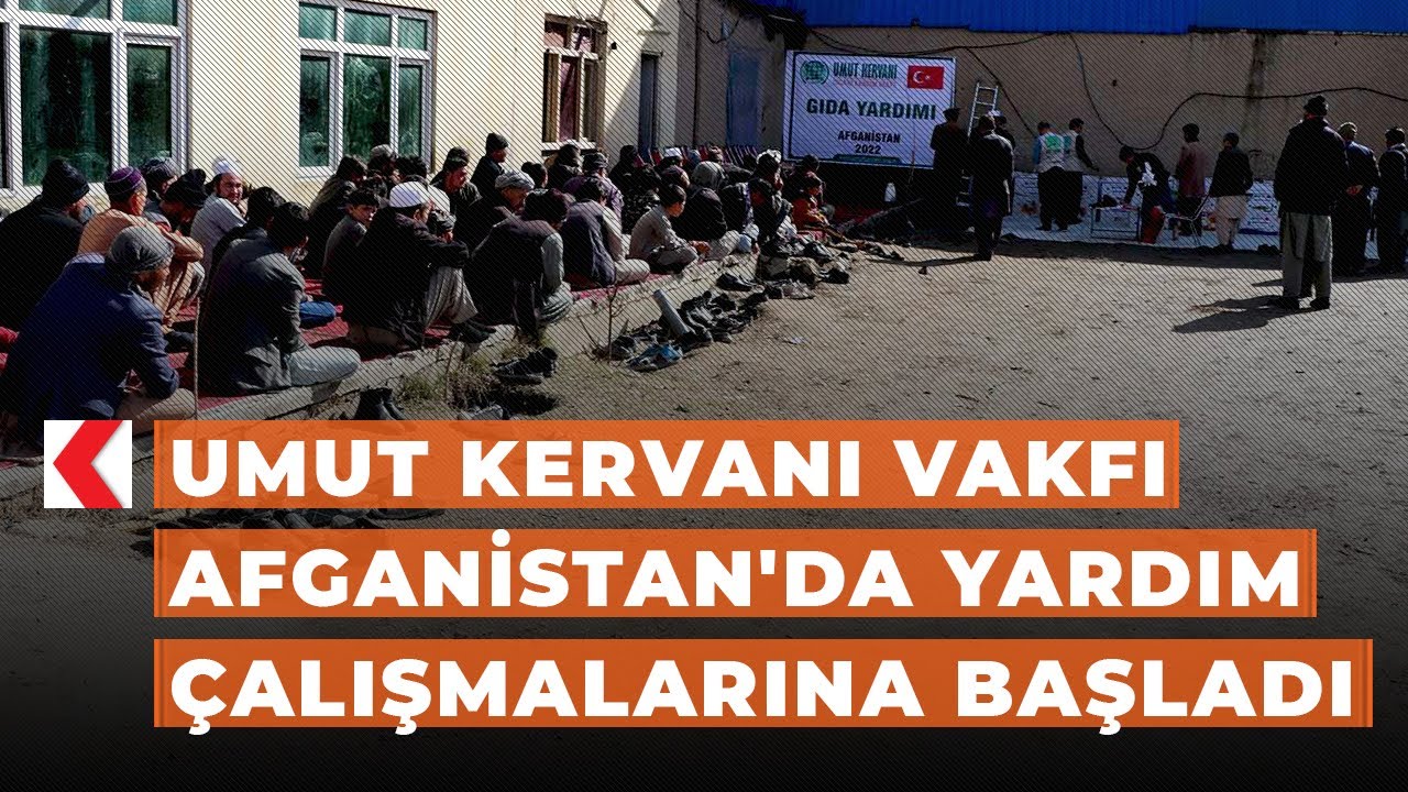 Afgan halkına 'UMUT' olmaya gittiler