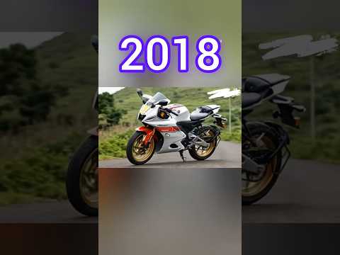 Yamaha R15 Evolution 🏍️ ⚔️🎉2008 to 2025 | From Street Racer to Sport Legend! #shorts #bike 😎💪