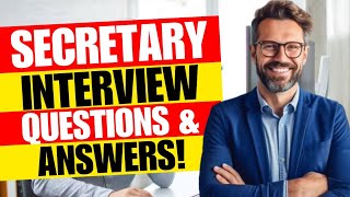 Secretary Interview Questions and Answers | Secretary Job Description
