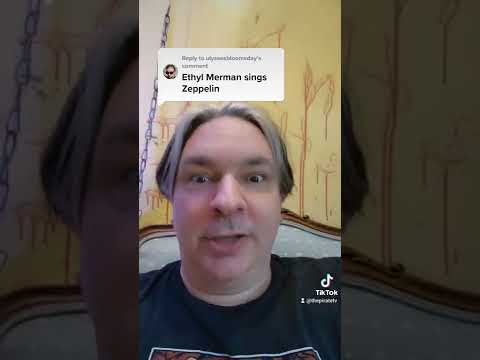 special request Ethel Merman sings led zeppelin