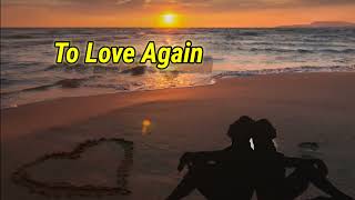 To Love Again - Daryl Ong | Eastside Cover (Lyrics)