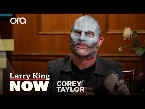 Put Your Mask On Corey | Corey Taylor Interview | Larry King Now Ora TV