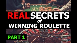 Roulette System Secrets - PART 1 - RoulettePhysics