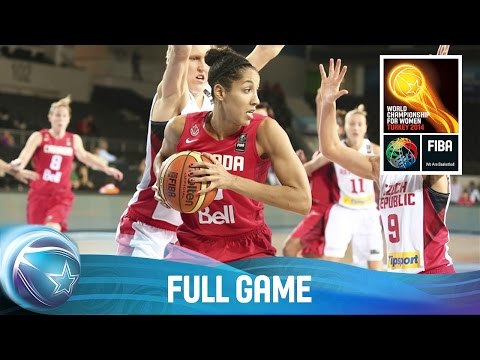 Czech Republic v Canada - Full Game - 1/4-Final Qualifiers - 2014 FIBA World Championship for Women