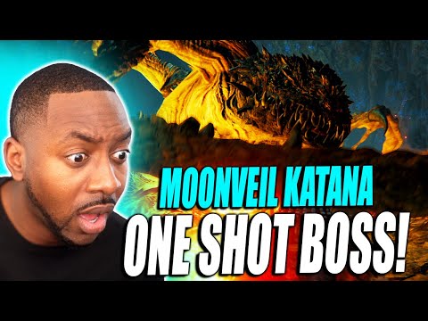 Unlocking Moonveil Katana! Magma Wyrm Boss Fight Solo | Elden Ring Gameplay Ep 7