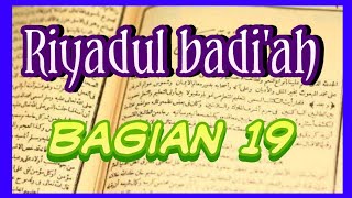 Download lagu Riyadul Badi'ah Bagian 19 kitab kuning bahasa Sunda ilmu fiqih logat Sunda kitab Riyadul Badi'ah mp3