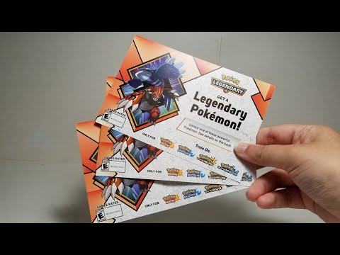 Pokemon Kyogre or Groudon Level 100 Giveaway Pokemon Ultra Sun and Moon! !