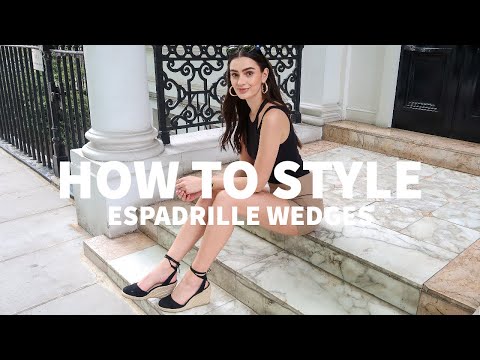 How To Style Espadrille Wedges | Peexo