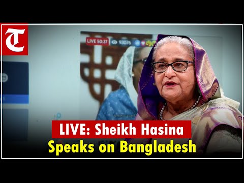 LIVE: Bangladesh’s Former PM Sheikh Hasina Speaks at FCC South Asia Session