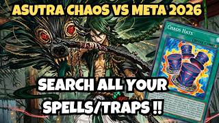 TESTING NEW ASUTRA CHAOS ! | SEARCH ANY MONSTER/SPELL/TRAP!| Asutra Chaos Vs Meta| Yu-Gi-Oh! TCG/OCG