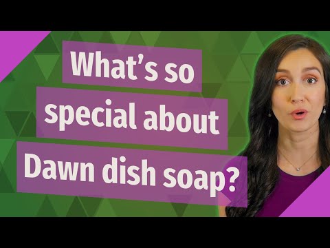 What's so special about Dawn dish soap?