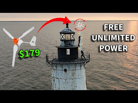Turning Ocean Winds Into Free Power at Our Lighthouse