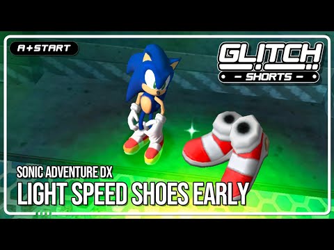 Various Ways To Get The Light Speed Shoes Early - Glitch Shorts (Sonic Adventure DX Glitch)