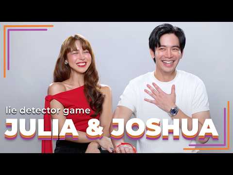 Julia Barretto and Joshua Garcia Play a Lie Detector Game | Filipino | Rec•Create