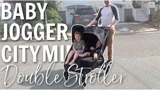 BABY JOGGER CITY MINI GT2 ALL-TERRAIN DOUBLE STROLLER *UNBOXING, ASSEMBLY, & FIRST IMPRESSION*