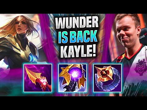 WUNDER BRINGS BACK KAYLE! - FNC Wunder Plays Kayle Top vs Garen! | Season 2022