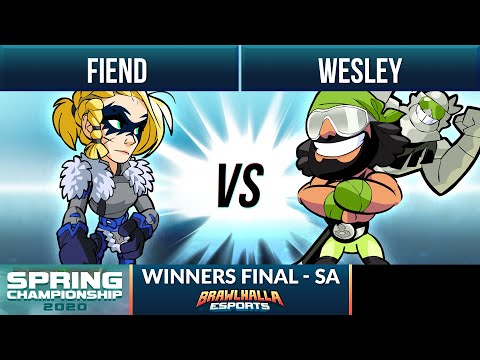 Fiend vs Wesley - Winners Final - Spring Championship 2020 - SA 1v1