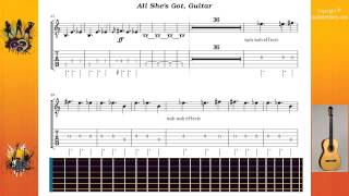 All She&#39;s Got - Sum 41 - Guitar