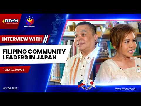 Interview with Filipino Community Leaders in Japan 5/26/2026