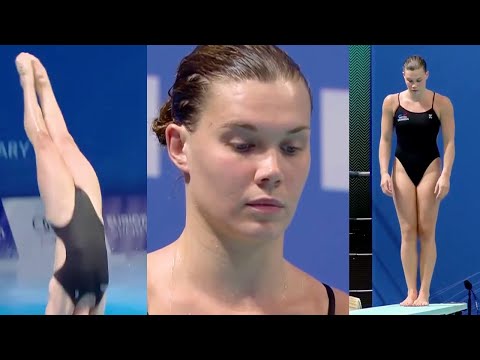 QQQsports - Grace Reid  from United Kingdom - 3m Springboard Diving Highlights - #diving