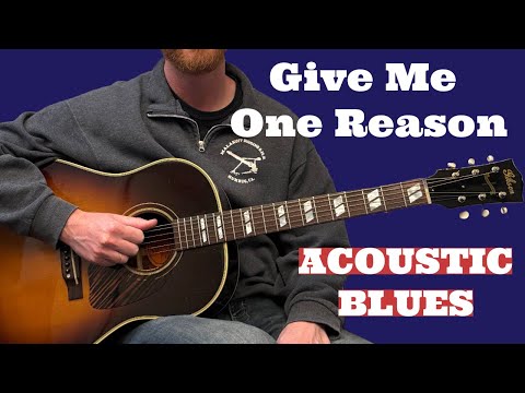 Tracy Chapman - Give Me One Reason (Acoustic) Blues Guitar Lesson