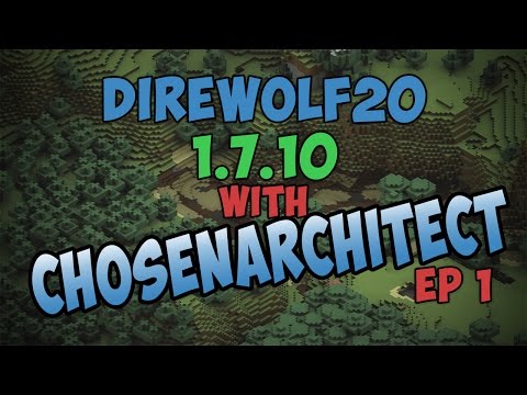 Lets Play Direwolf20 1.7.10 S1 E1 | Finding a Village