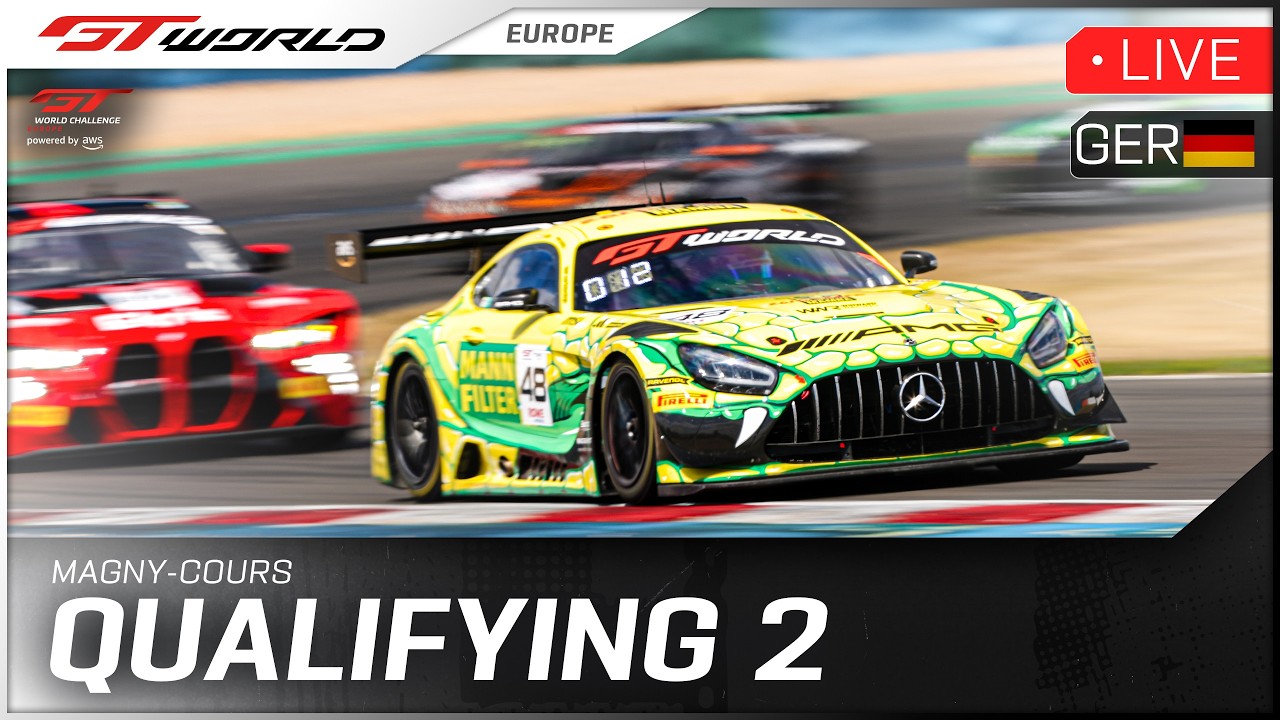 LIVE | Qualifying 2 | Magny-Cours | GT World Challenge powered by AWS 2026 (Deutsch)