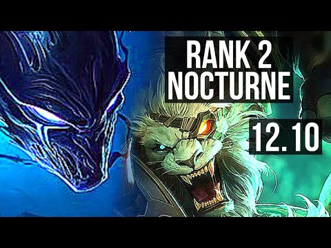 NOCTURNE vs RENGAR (JNG) | Rank 2 Nocturne, 15/5/19 | TR Master | 12.10