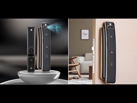 Yale Luna Pro+ Smart Lock with Face scan technology, Fingerprint, PIN, RFID and Manual Key (Bluetooth Module and Wifi Bridge Included)