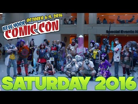 NEW YORK COMIC CON (NYCC) 2016 - SATURDAY IN 4K