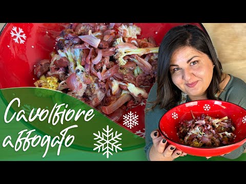 Cavolfiore Affogato - Ricetta Natalizia | Morsi di Sicilia - Valeria Raciti