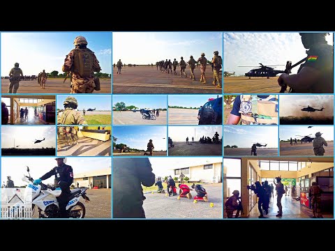 Military Raid Rehearsal by International Special Forces in Ghana (Flintlock 24)