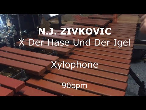 N.J. Zivkovic - X Der Hase Und Der Igel (My First Book for Xylophone and Marimba)