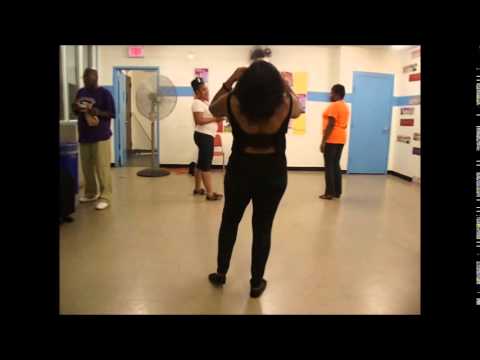 SGP  (Backyard Party) line dance instruction by Bernadette Burnette - LDE 08-17-2015