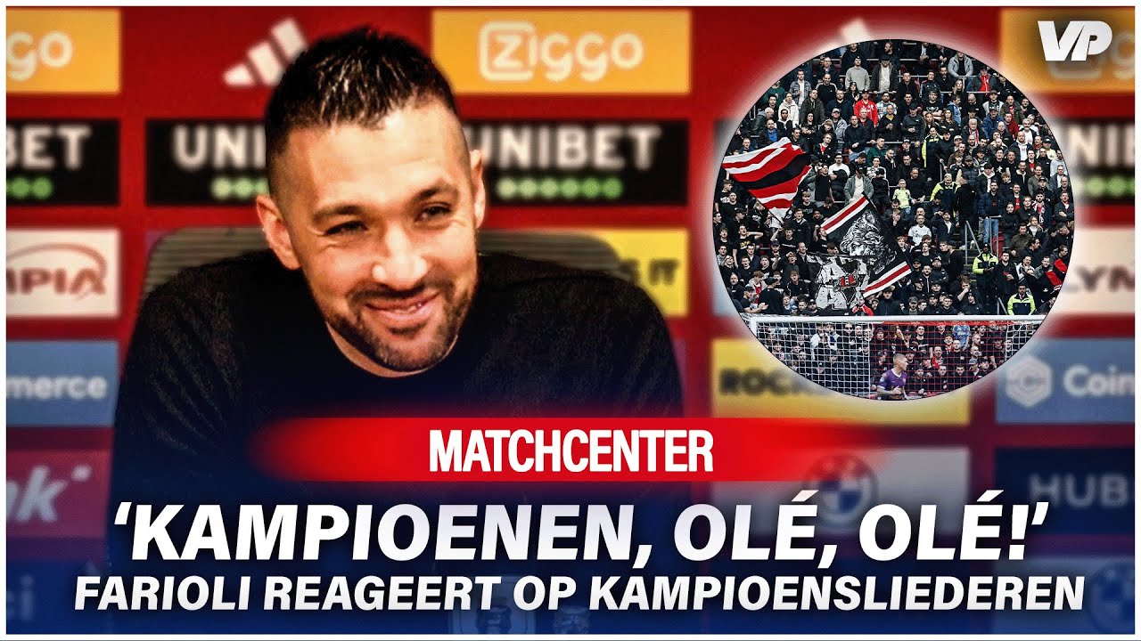 Thumbnail for article: Farioli trots op Ajax-spelers: 'Dat was vandaag opnieuw het beste'