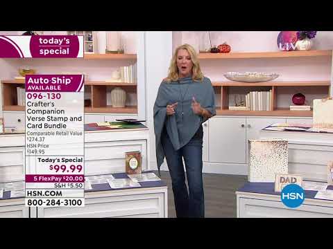 HSN | Crafter's Companion Sale - Up to 40% Off 09.13.2021 - 07 PM