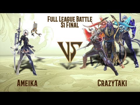 Ameika (2B) VS CrazyTaki (Geralt, Azwel, Grøh) - Winners Final - LCQ - FLB S1 Final (14.03.2020)