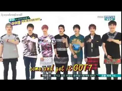 [ENG SUB] 140514 GOT7 @ weekly Idol 1-2