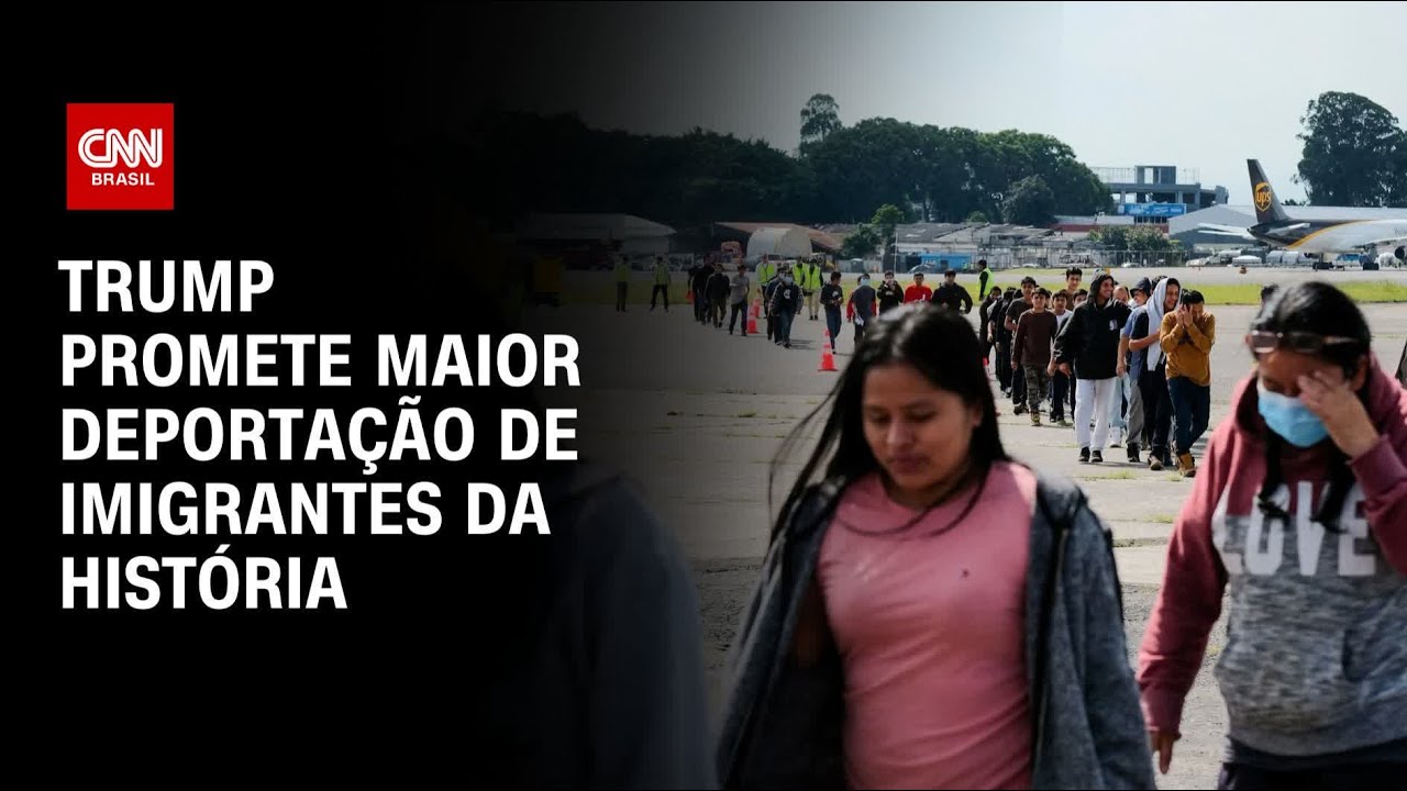 Trump promete maior deportação de imigrantes da história | CNN PRIME TIME