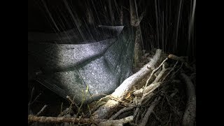 2 NIGHTS HAMMOCK CAMPING IN STORM FREYA