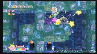 Kirby's Return to Dreamland: 3-4 (Onion Ocean, Level 4) - Energy Sphere Guide, Walkthrough