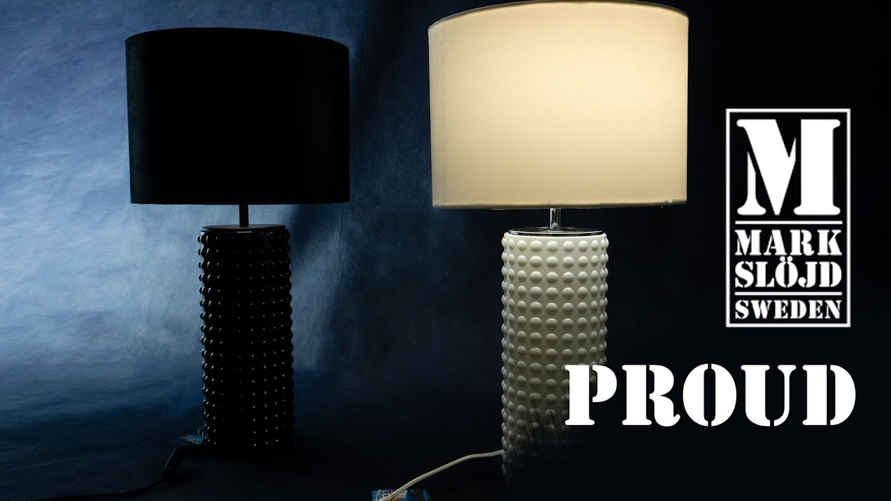 Nowoczesne lampy stołowe PROUD 107484, 107483 Markslojd. Modny design i precyzyjne wykonanie👑💎💎