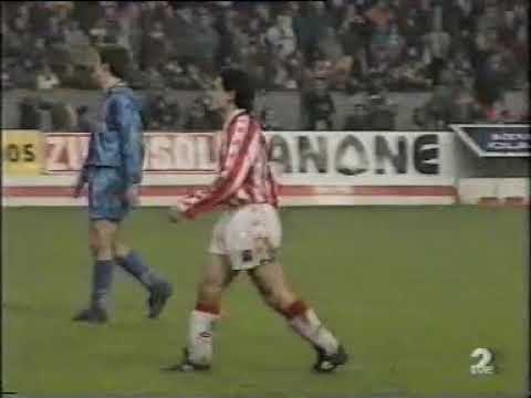 Temp 91-92 Jornada 17  Sporting Gijón 0 - 3 Valencia CF