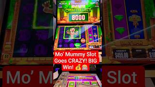 Mo’ Mummy Slot Goes CRAZY! $4000 Win! 💰🎰 #youtubeshorts #slot #shortsfeed #fun #bigwin #viral